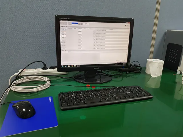 데이터 수집 미들웨어 · 현장 단말기 13대 연결 상태