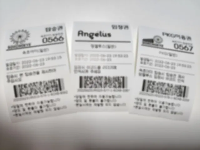바코드 티켓 3종 (탑승권·입장권·패키지)